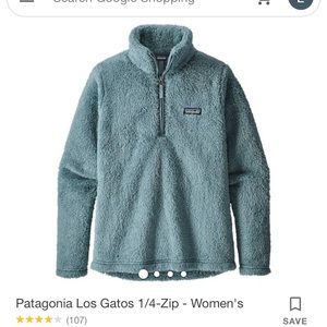 Patagonia Sherpa Los Gatos 1/4 zip pullover